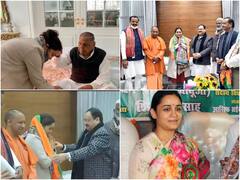 UP Election 2022: BJP ज्वाइन करने के बाद घर पहुंचीं अपर्णा यादव तो क्या था मुलायम सिंह का रिएक्शन? सामने आई तस्वीर में हुआ खुलासा