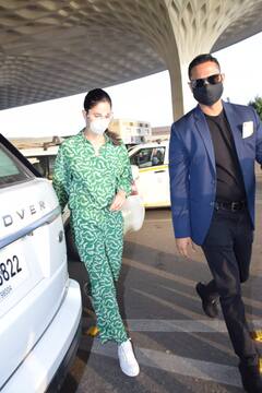 Airport Look: तीखी हरी मिर्ची जैसा है Katrina Kaif का अंदाज, एयरपोर्ट पर इस लुक में एक्ट्रेस हुईं स्पॉट