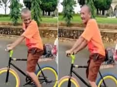 Watch: अंकल ने देसी जुगाड़ से बनाई हाईटेक साइकिल, लोग कर रहे तारीफ