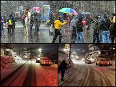 Shimla Snowfall: शिमला में हुई हल्की बर्फबारी, मौसम विभाग के येलो अलर्ट का असर, समूचा प्रदेश शीतलहर की चपेट में