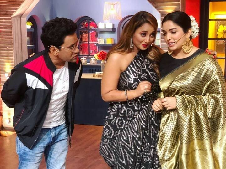 Aamrapali Dubey Post: भोजपुरी एक्ट्रेस Aamrapali Dubey ने शेयर की रानी चटर्जी और दिनेश लाल यादव के साथ तस्वीर,निरहुआ के लिए कैप्शन में लिखी ये खास बात Bhojpuri actress Amrapali Dubey shared a picture with Rani Chatterjee and Dinesh Lal Yadav Nirhua Aamrapali Dubey Post: भोजपुरी एक्ट्रेस Aamrapali Dubey ने शेयर की रानी चटर्जी और दिनेश लाल यादव के साथ तस्वीर,निरहुआ के लिए कैप्शन में लिखी ये खास बात