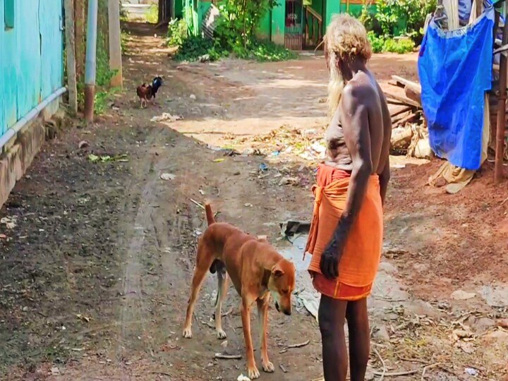 sivagangai | தண்ணீர் வண்டி இழுத்து ஜீவ ராசிகளுக்கு உணவளிக்கும் ஜீவ நதி... யார் இந்த காளிமுத்து?