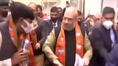 UP Elections 2022: Amit Shah carries out door-to-door campaigning in Kairana