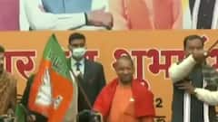 BJP के प्रचार रथ को CM Yogi की हरी झंडी, UP की सभी 403 विधानसभा का करेगा दौरा