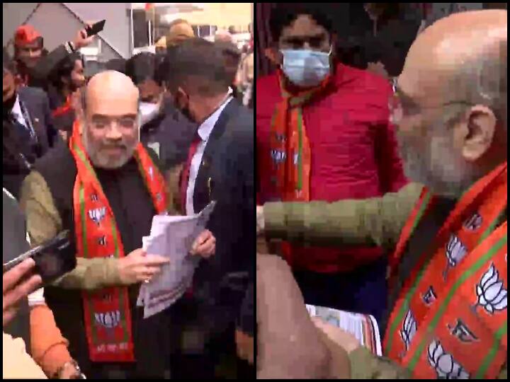 Uttar Pradesh Kairana Election Amit Shah holds door tod oor campaigning in Kairana UP Election: कैराना में अमित शाह का डोर टू डोर कैम्पेन, कहा- पलायन कराने वाले अब पलायन कर गए