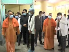 UP Election 2022: सीएम योगी ने किया पंडित दीन दयाल अस्पताल का निरीक्षण, कोविड पीड़ितों का जाना हाल, देखें तस्वीरें