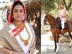 Apurva Nemlekar : अण्णांची ‘शेवंता’ बनणार ‘राणी चेनम्मा’, अपूर्वा नेमळेकरचा नवा लूक पाहिलात का?