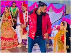 Video: जयमाला से दूल्हन का हाथ खींचकर ले गया शख्स, फरार हो गई दुल्हन को देखता रह गया दूल्हा