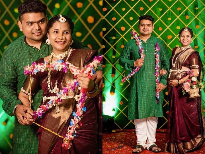 मराठी मालिका विश्वातील अनेक कलाकारांनी या फोटोंवर कमेंट करत त्यांना शुभेच्छा दिल्या आहेत.(photo:sameer_khandekar_unofficial/ig)