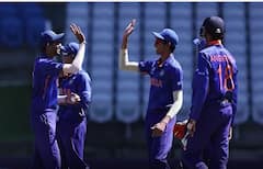 India U-19 Crushes Uganda : గ్రూప్ టాపర్స్ గా క్వార్టర్స్ కు భారత్ | CWC | India | ABP Desam