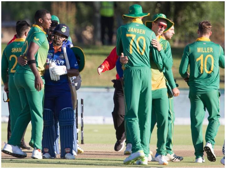 south africa beat india in 3rd odi by 4 runs south africa win series by 3-0 ind vs sa IND vs SA 3rd ODI: दीपक चाहर की अद्भुत पारी पर फिरा पानी, 4 रनों से दक्षिण अफ्रीका ने जीता तीसरा वनडे, सीरीज में किया क्लीन स्वीप