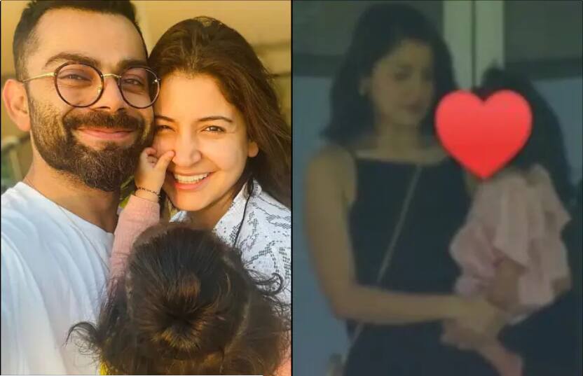 Netizens Share Hilarious Memes After Anushka Sharma's PICS With Daughter Vamika Go Viral Virat and Anushka : वामिकाचा फोटो सोशल मीडियावर व्हायरल, नेटकऱ्यांनी पोस्ट केले भन्नाट मीम्स