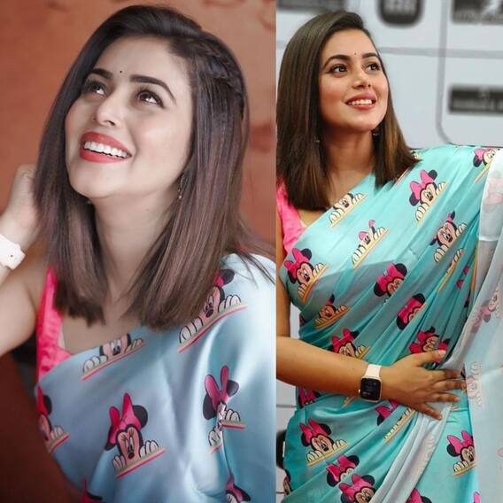Poorna: మిక్కీ మౌస్ శారీలో పూర్ణ.. ఎంత క్యూట్ గా ఉందో.. Poorna: మిక్కీ మౌస్ శారీలో పూర్ణ.. ఎంత క్యూట్ గా ఉందో..
