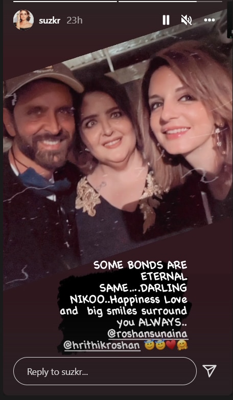 For Hrithik Roshan And Ex-Wife Sussanne Khan, 'Some Bonds Are Eternal' As They Re-Unite At Sunaina Roshan's Birthday