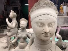 Saraswati Puja 2022: ক্ষতির মুখ দেখতে নারাজ শিল্পীরা, সরস্বতী পুজোর আগে অন্য ছবি কুমোরটুলিতে