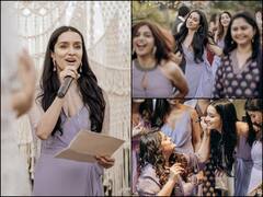IN PICS | Shraddha Kapoor Turns Officiator For Her MUA’s Wedding Ceremony