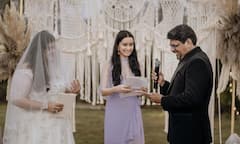 IN PICS | Shraddha Kapoor Turns Officiator For Her MUA’s Wedding Ceremony