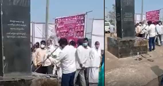 Konda Surekha: కొండా మురళి తల్లితండ్రుల స్మారక నిర్మాణాన్ని కూలగొట్టడం దారుణం.!