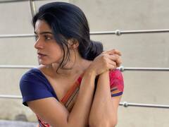 divya bharathi pics: 'பேச்சுலர்’ நடிகை திவ்ய பாரதி..... புடவையில் புது கெட்டப்...!