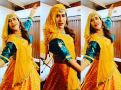 Dinesh Lal Yadav Video: नाक में नथ और मांग में टीका, पीला लहंगा पहनकर निरहुआ ने मारा ठुमका, फैंस बोले- गोरी तोहर कमर...