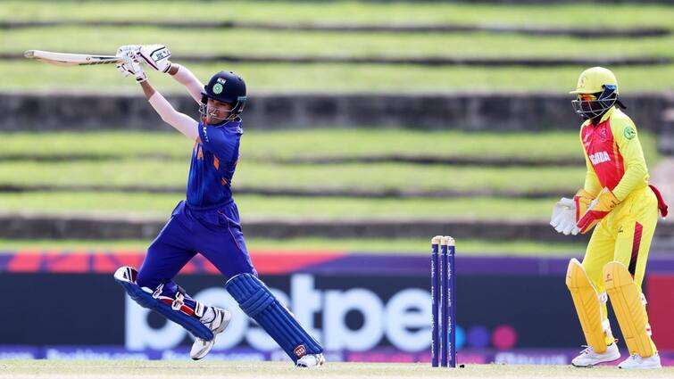 ICC U19 World Cup 2022: Raj Bawa surpasses Shikhar Dhawan's 18-year-old feat to script massive Indian record ICC U19 World Cup 2022: যুব বিশ্বকাপের মঞ্চে ১৮ বছর আগের ধবনের রেকর্ডে ভেঙে নতুন নজির রাজ বাওয়ার