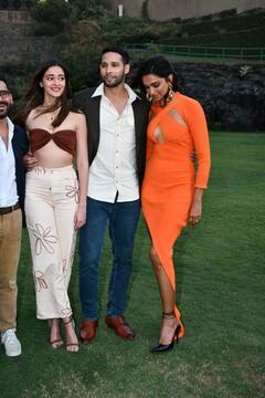 Ananya Pandey Gehraiyaan: फिल्म प्रमोशन के दौरान अनन्या पांडे ने पहनी ऐसी ड्रेस, ठंड से हालत हुई खराब तो पहनना पड़ा Siddhant Chaturvedi का कोट!