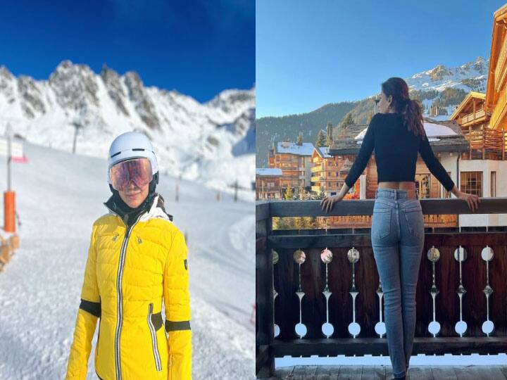 Samantha Ruth Prabhu Switzerland Vacation: बर्फीली वादियों में छुट्टियां मनाने पहुंचीं सामंथा प्रभू ने की स्कीइंग, स्वैग देख फैंस ने की तारीफ