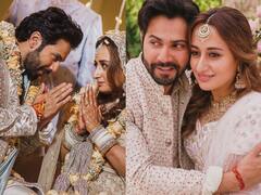 Varun Dhawan ने सालगिरह के मौके पर शेयर की अपनी शादी की कई अनदेखी तस्वीरें