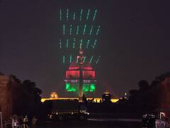 Watch: विजय चौक पर 1000 मेड इन इंडिया ड्रोन ने किया रिहर्सल, ‘बीटिंग रिट्रीट’ समारोह में पहली बार होगा शरीक