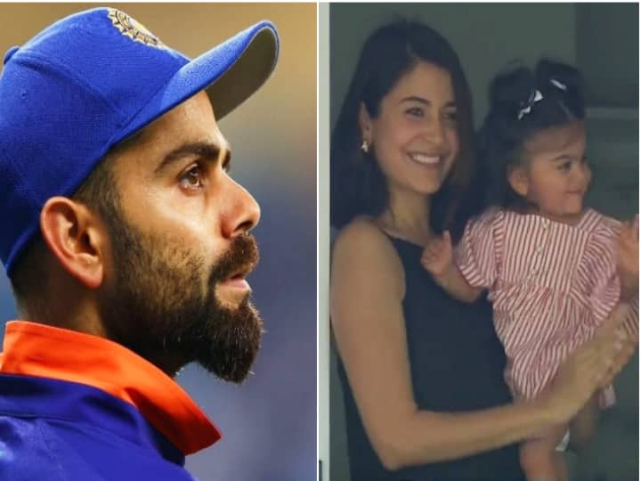 Team India Former Captain virat kohli reaction on daughter vamika viral picture with Anushka Sharma Virat Kohli Reaction: ਬੇਟੀ Vamika ਦੀ ਫੋਟੋ ਵਾਈਰਲ ਹੋਣ ਮਗਰੋਂ ਸਾਹਮਣੇ ਆਇਆ ਪਾਪਾ ਕੋਹਲੀ ਦਾ ਪਹਿਲਾ ਰਿਐਕਸ਼ਨ, ਸੋਸ਼ਲ ਮੀਡੀਆ 'ਤੇ ਲਿਖਿਆ,,,