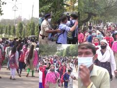 Raipur News: आयुष्मान कार्ड बनाने वाले कर्मचारियों की नौकरी पर लटकी तलवार, सीएम आवास के बाहर पुलिस ने खदेड़ा