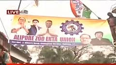 Alipore Zoo: BJP নেতা রাকেশ সিংহকে সরিয়ে TMC ইউনিয়নের দখল দিতেই উত্তেজনা ছড়াল আলিপুর চিড়িয়াখানায়| Bangla News