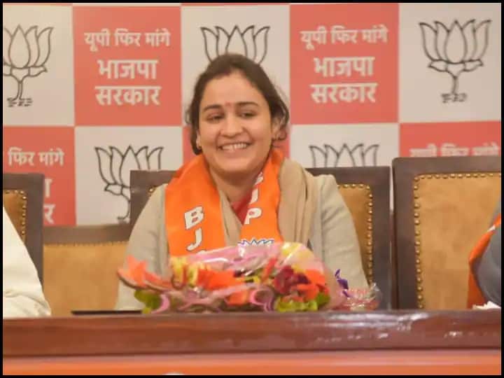 Aparna Yadav BJP government necessary for safety of women i Choose BJP because of nationalism UP Election 2022: अपर्णा यादव ने बताया- किस वजह से ज्वाइन की बीजेपी, सीएम योगी और पीएम मोदी पर भी बोलीं