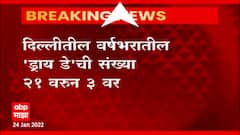 Delhi Dry Day: दिल्ली सरकारने वर्षभरातील ड्राय डेची संख्या 3 वर आणली ABP Majha