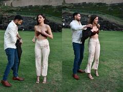 Ananya Pandey Gehraiyaan: फिल्म प्रमोशन के दौरान अनन्या पांडे ने पहनी ऐसी ड्रेस, ठंड से हालत हुई खराब तो पहनना पड़ा Siddhant Chaturvedi का कोट!