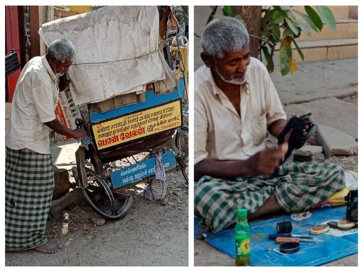 Madurai Worker using a bicycle rickshaw as a home and now he got his dream broken too ‛என் வீடு இடிஞ்சு போச்சு சார்...’ 10 ஆண்டுகளாக சைக்கிள் ரிக்ஷாவில் வாழ்ந்து வந்த மதுரை தொழிலாளி... ‛இடிந்து‛ போன சோகம்!