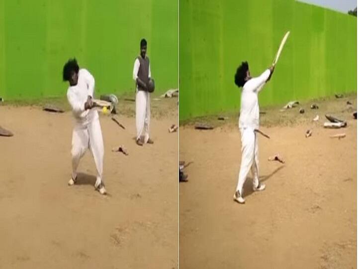Yogi babu playing cricket Video goes viral on Social media- Watch Yogi babu playing cricket: இந்தா வெச்சுக்கோ சிக்ஸ்.. இந்தா ஃபோர்.. பந்துகளை பறக்கவிட்ட யோகி பாபு..