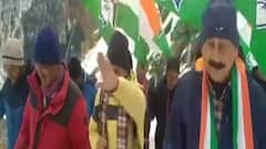 Uttarakhand Election: Uttarkashi में बारिश और बर्फबारी के बीच, Congress प्रत्याशी ने ऐसे किया जनसंपर्क