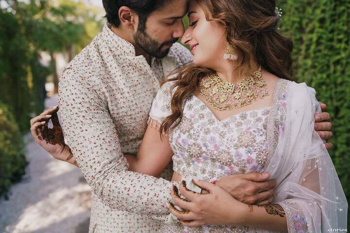 వరుణ్ ధావన్ - నటాషా దలాల్ పెళ్లి చిత్రాలు  -Image credit: Varundhawan/Instagram