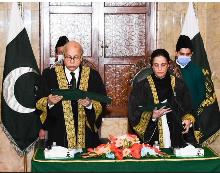 ayesha malik became the first woman judge of the supreme court of pakistan Justice Ayesha Malik : आयशा मलिक पाकिस्तान सुप्रीम कोर्टाच्या पहिल्या महिला सरन्यायाधीश, कोण आहेत आयशा मलिक? जाणून घ्या...