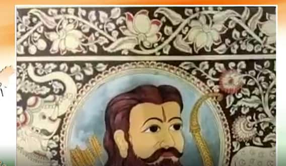 Republic Day వేడుకల ప్రదర్శనకు ఎంపికైన చిత్తూరు జిల్లాకు చెందిన సుధీర్ కలంకారీ చిత్రం. |