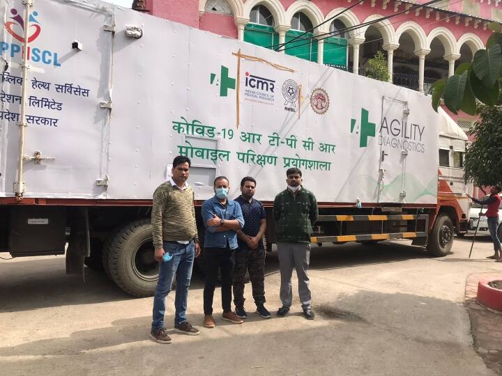 Now you will not have to wait long for the corona test report, the test lab started on the truck Jabalpur ann MP News: कोरोना जांच रिपोर्ट के लिए अब नहीं करना होगा लंबा इंतजार, ट्रक पर शुरू की गई जांच लैब