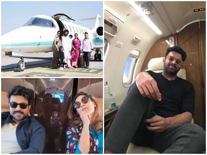लग्जरी लाइफस्टाइल के मामले में सिर्फ बॉलीवुड (Bollywood) ही नहीं साउथ स्टार्स भी कुछ कम नहीं है. शाहरुख खान से लेकर सलमान खान तक बहुत से स्टार्स के पास खुद के प्राइवेट जेट हैं, लेकिन क्या आप जानते हैं कि इस मामले में साउथ स्टार्स (South Actors) भी कुछ कम नहीं हैं. अल्लू अर्जुन (Allu Arjun) से लेकर प्रभास (Prabhas) तक कई साउथ एक्टर्स ऐसे हैं जो कि प्राइवेट जेट में घूमते हैं. आज हम आपको उन्हीं साउथ एक्टर्स के बारे में बताने जा रहे हैं.