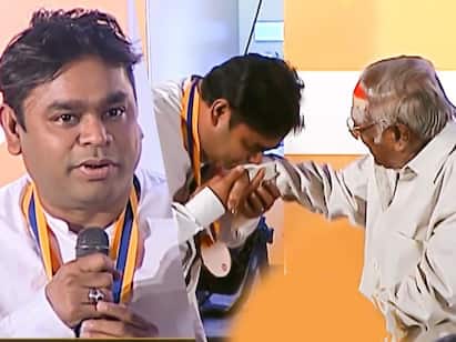 ARRAHMAN MSV Sangamam Alala kanda Song Interesting Back Story ARRAHMAN MSV On Sangamam: ஆலாலகண்டா ஆடலுக்குத் தகப்பா.. பாடவேண்டாம் என நினைத்த MSV.. பாடவைத்த ஏ.ஆர்.ரஹ்மான்.. சுவாரஸ்ய கதை..!
