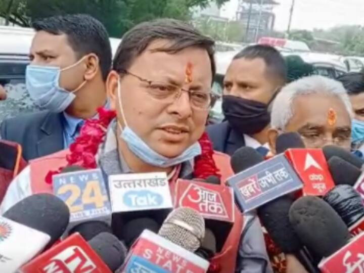 Uttarakhand Election 2022: 'तीन तिगड़ा काम बिगड़ा', CM धामी ने कांग्रेस पर साधा निशाना, हरीश रावत को लेकर कही ये बात