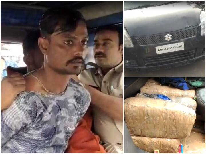 Visakhapatnam narsipatnma ganja gang car chasing by police 3 were arrested Visakha Crime: ముందు గంజాయి గ్యాంగ్ వెనుక పోలీసులు... నర్సీపట్నంలో భారీ ఛేజ్... చివరకు