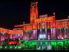 Republic Day: गणतंत्र दिवस पर तिरंगे की रोशनी से जगमगाया राजस्थान हाईकोर्ट और रेलवे स्टेशन