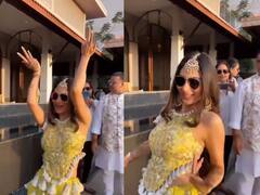 Mouni Roy Wedding: पीला लहंगा पहन, काला चश्मा लगा नागिन सी बलखाईं मौनी रॉय, होने वाली दुल्हन की खूबसूरती देखते ही रह गए Suraj Nambiar