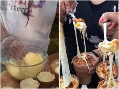 Watch: कुल्हड़ पिज्जा देख उड़े सभी के होश, स्वाद के कायल हो जाएंगे आप