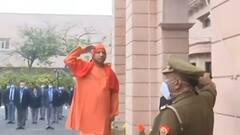 CM Yogi Adityanath ने तिरंगे को किया सलाम, दिया ये खास संदेश । Republic Day 2022